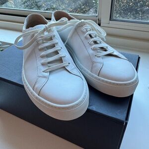 Suitsupply White Leather Men's Sneakers